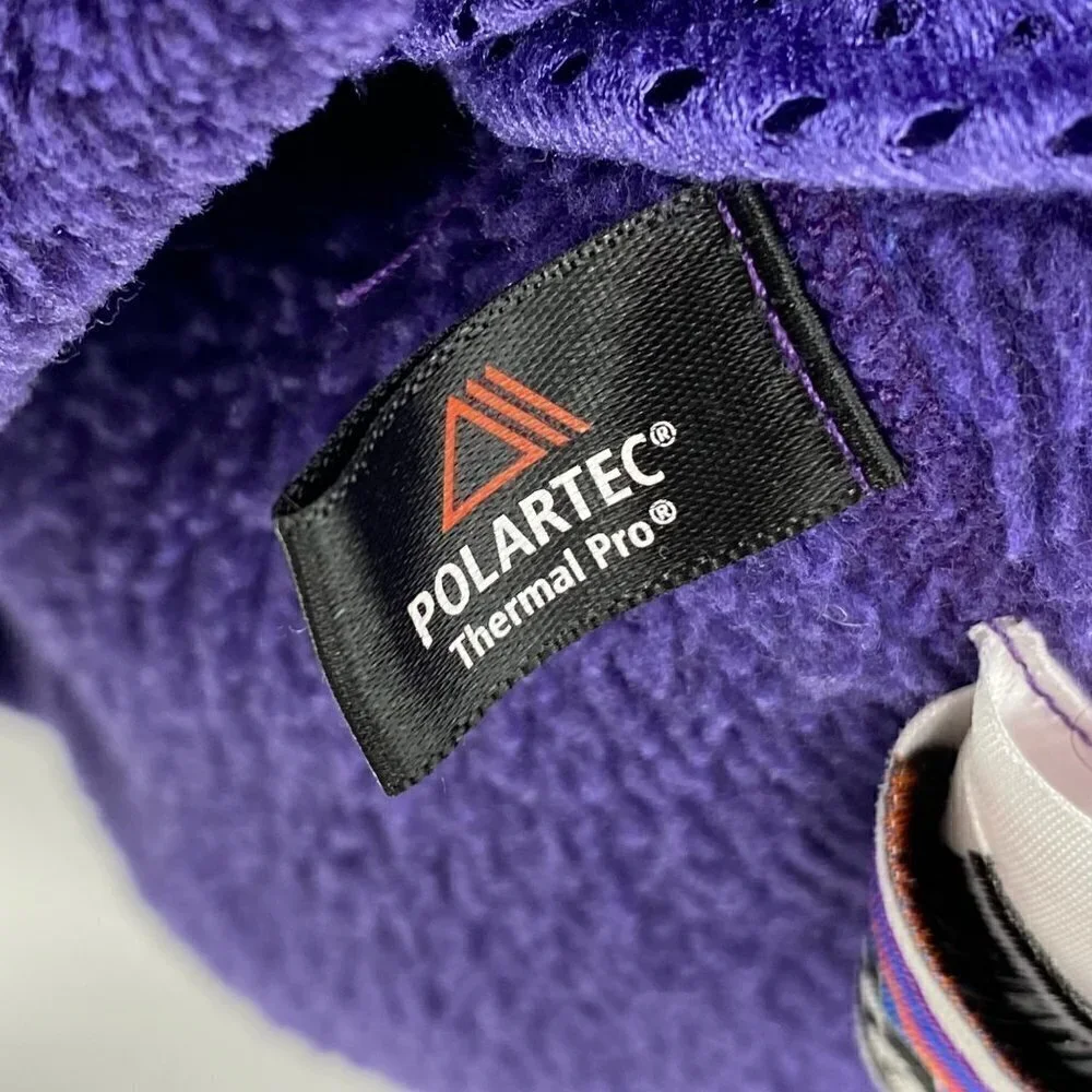 Patagonia Purple Polartec Pullover Fleece Jacket Girls Size XL